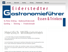Tablet Screenshot of gastro-nf.de
